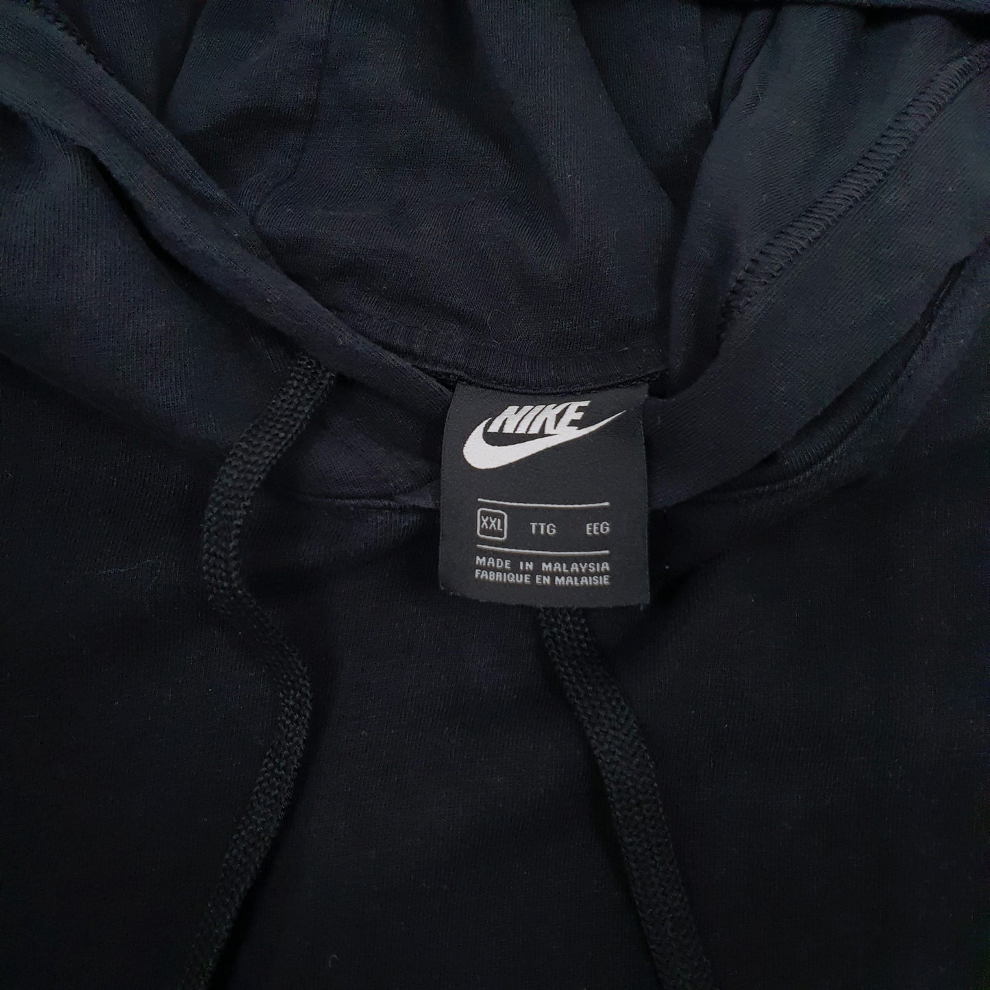 Mens Black Nike Lightweight Hoodie Jumper