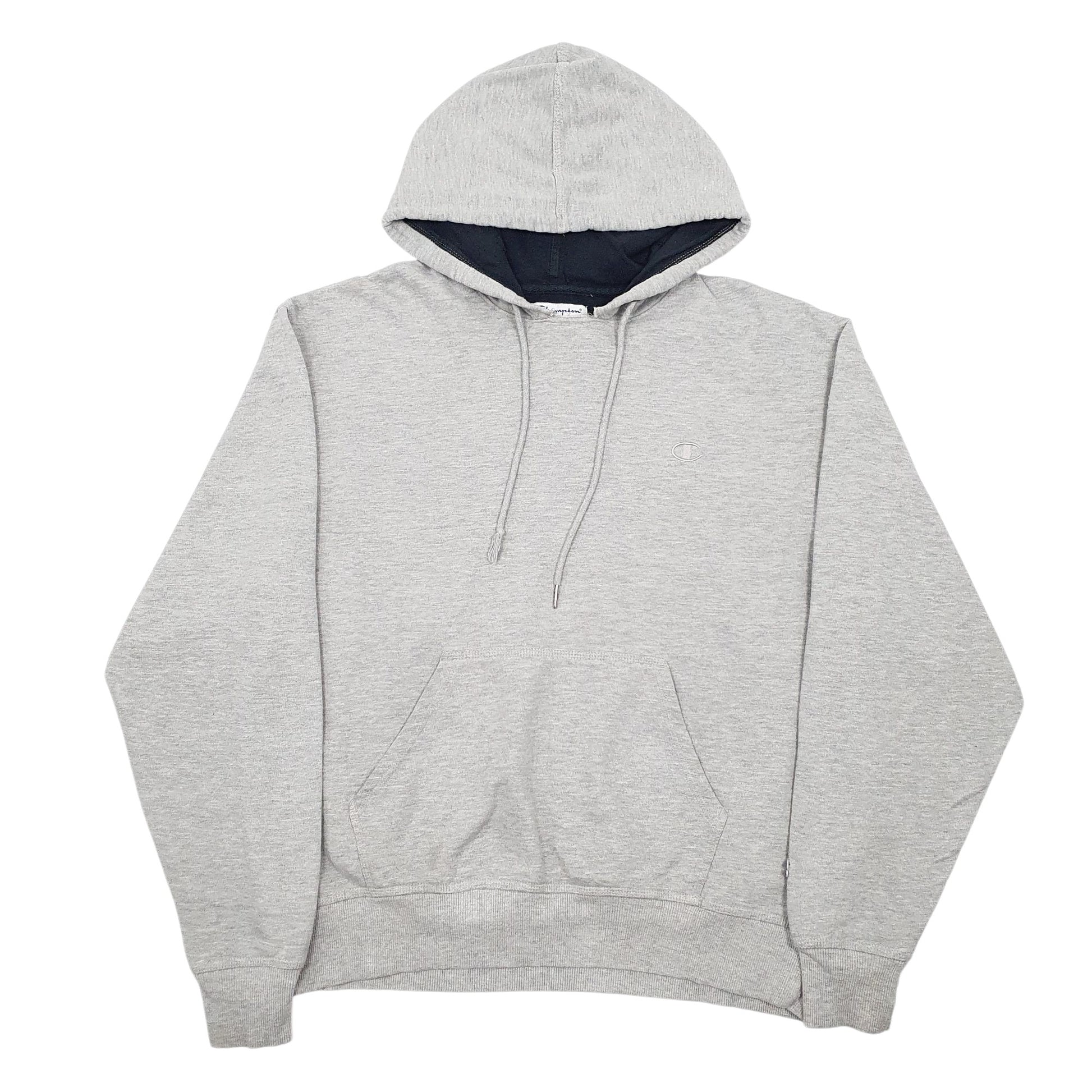 Mens Grey Champion  Hoodie Jumper