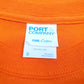 Mens Orange Port & Company   T Shirt