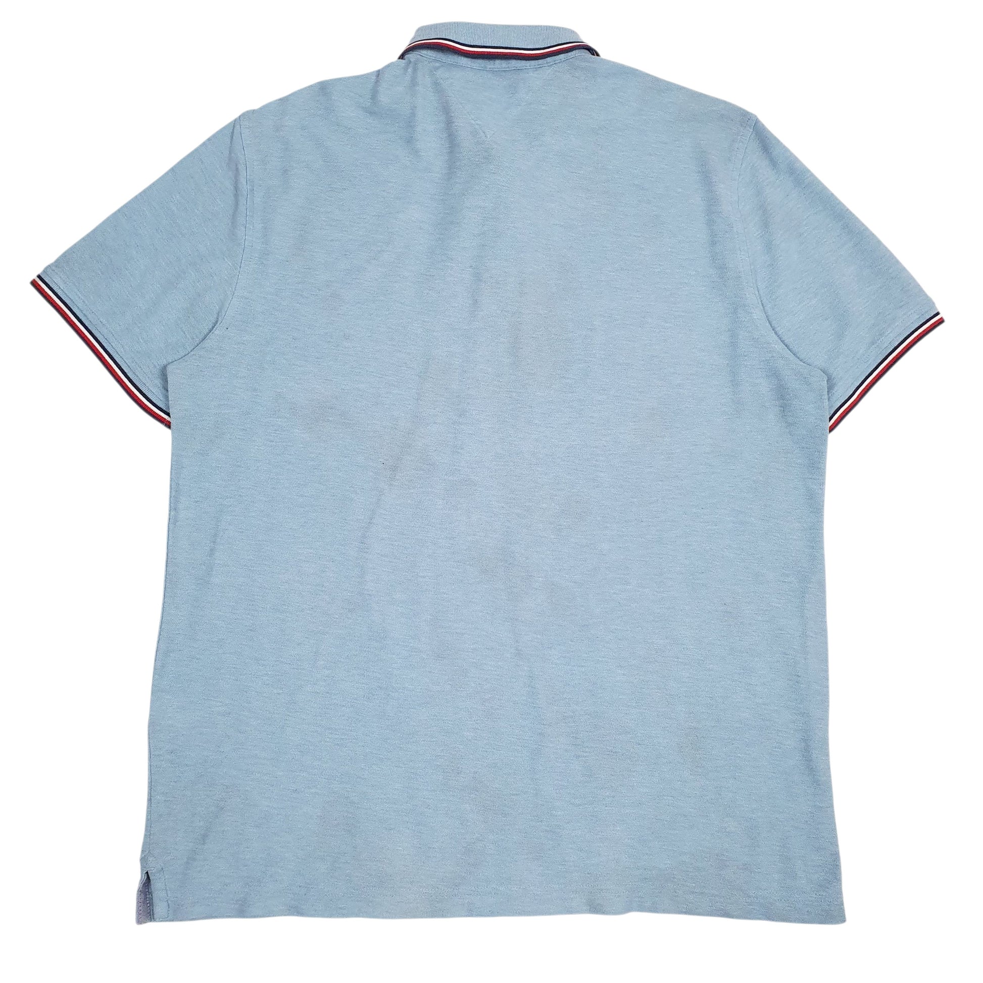 Mens Blue Tommy Hilfiger   Polo Shirt