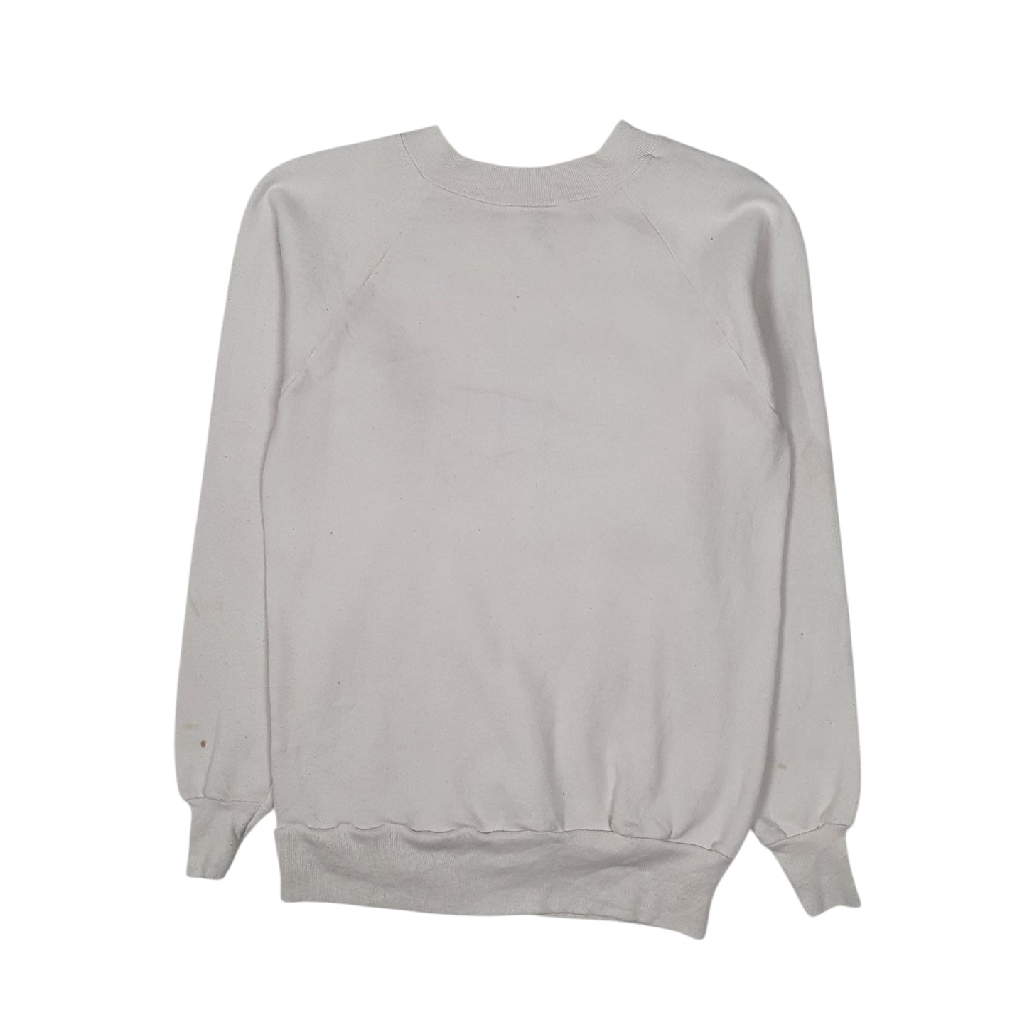 Mens White Pannill Ft Lauderdale Vintage 90s Made In USA Crewneck Jumper