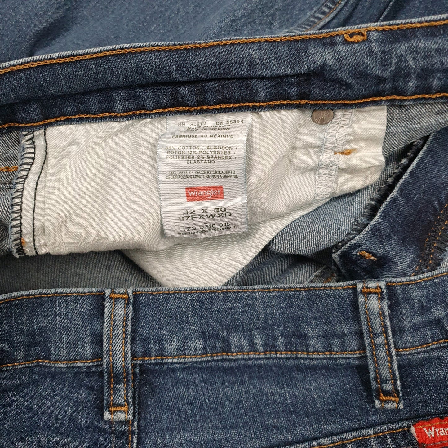 Mens Blue Wrangler   Jeans