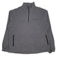 Mens Grey Champion  Quarter Zip Jumper