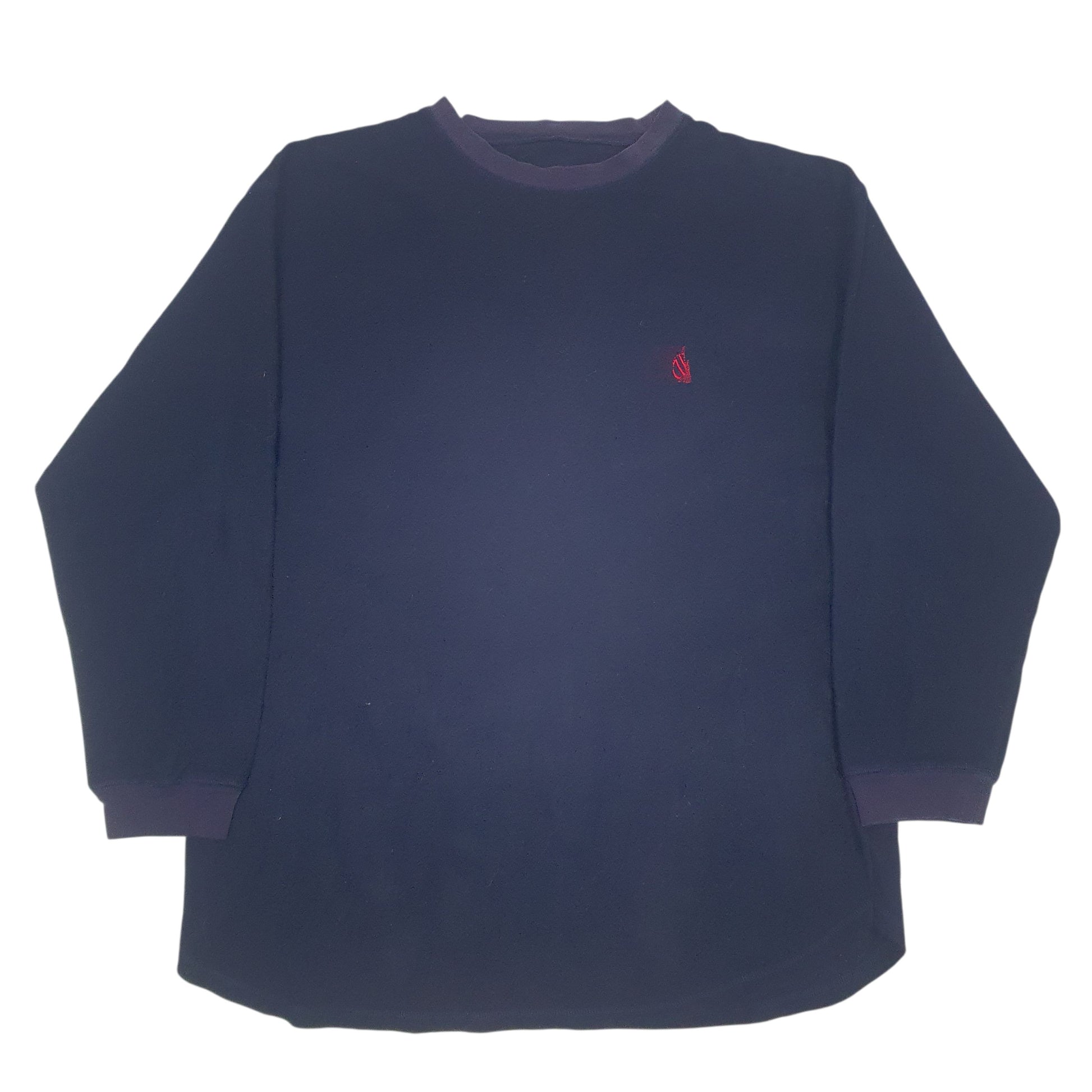 Mens Navy Nautica Lightweight Crewneck Jumper