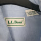 Mens Blue L.L.Bean   Shirt
