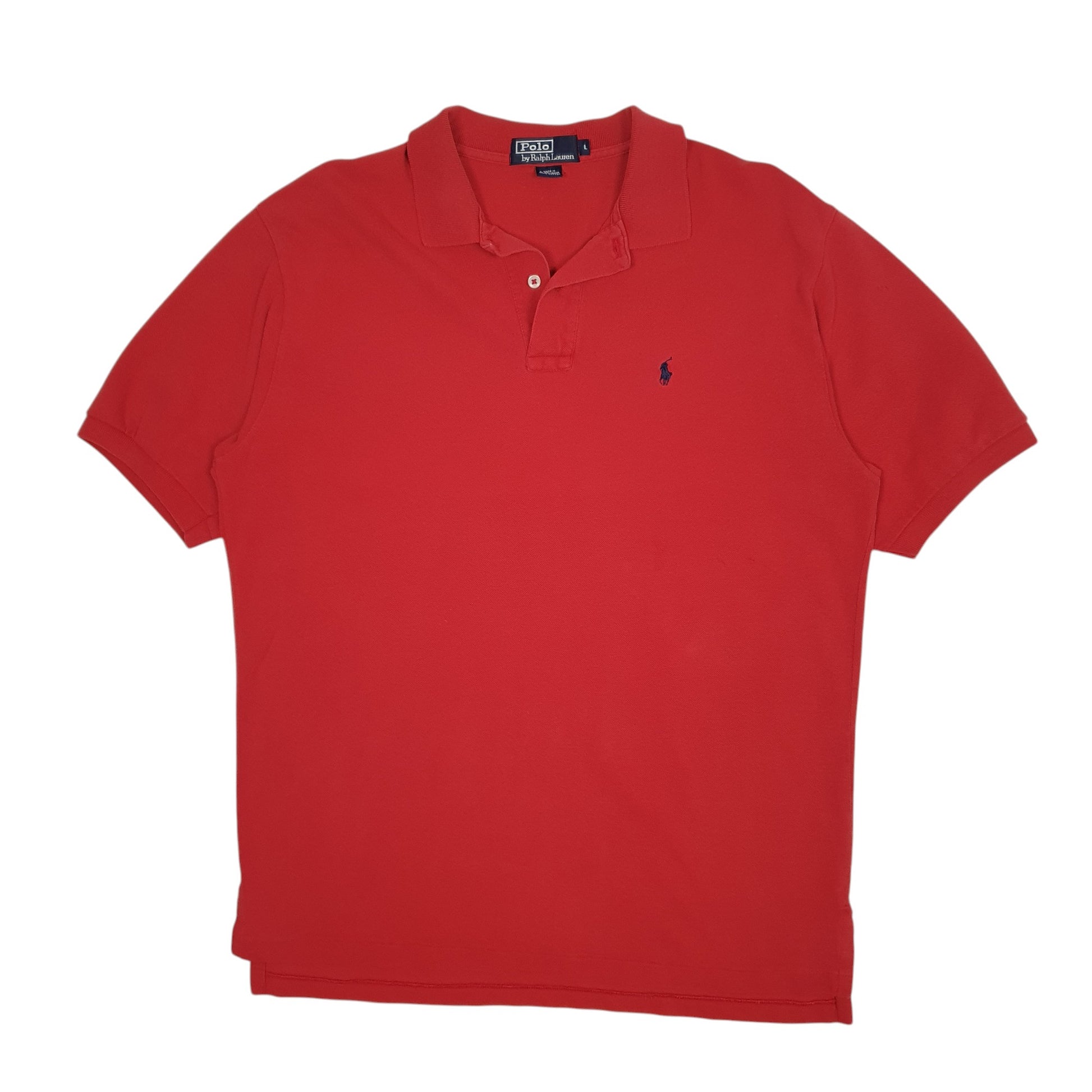 Mens Red Polo Ralph Lauren  Short Sleeve Polo Shirt