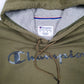 Mens Green Champion  Hoodie Jumper