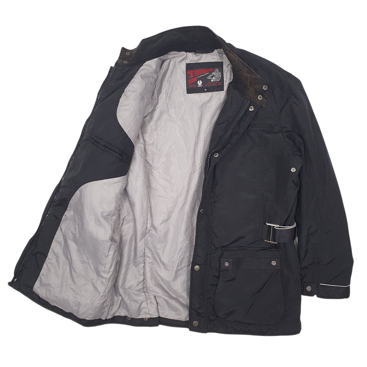 Mens Black Belstaff Tourmaster  Coat