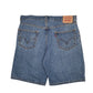 Mens Blue Levis 550 Relaxed Vintage 00s  Shorts