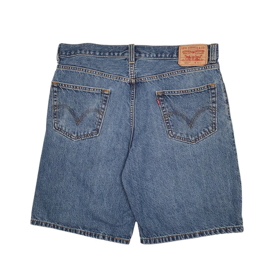 Mens Blue Levis 550 Relaxed Vintage 00s  Shorts