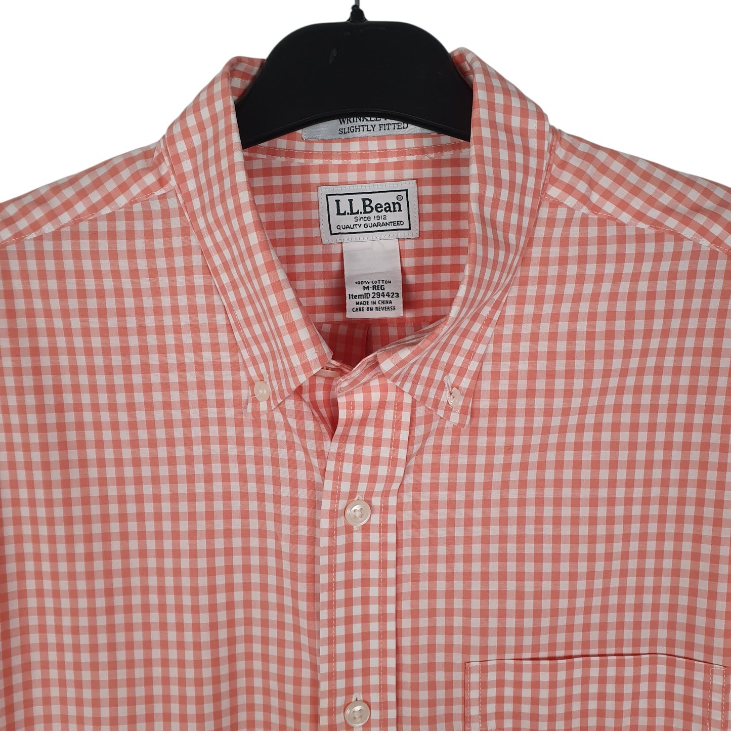 Mens Pink L.L.Bean   Shirt