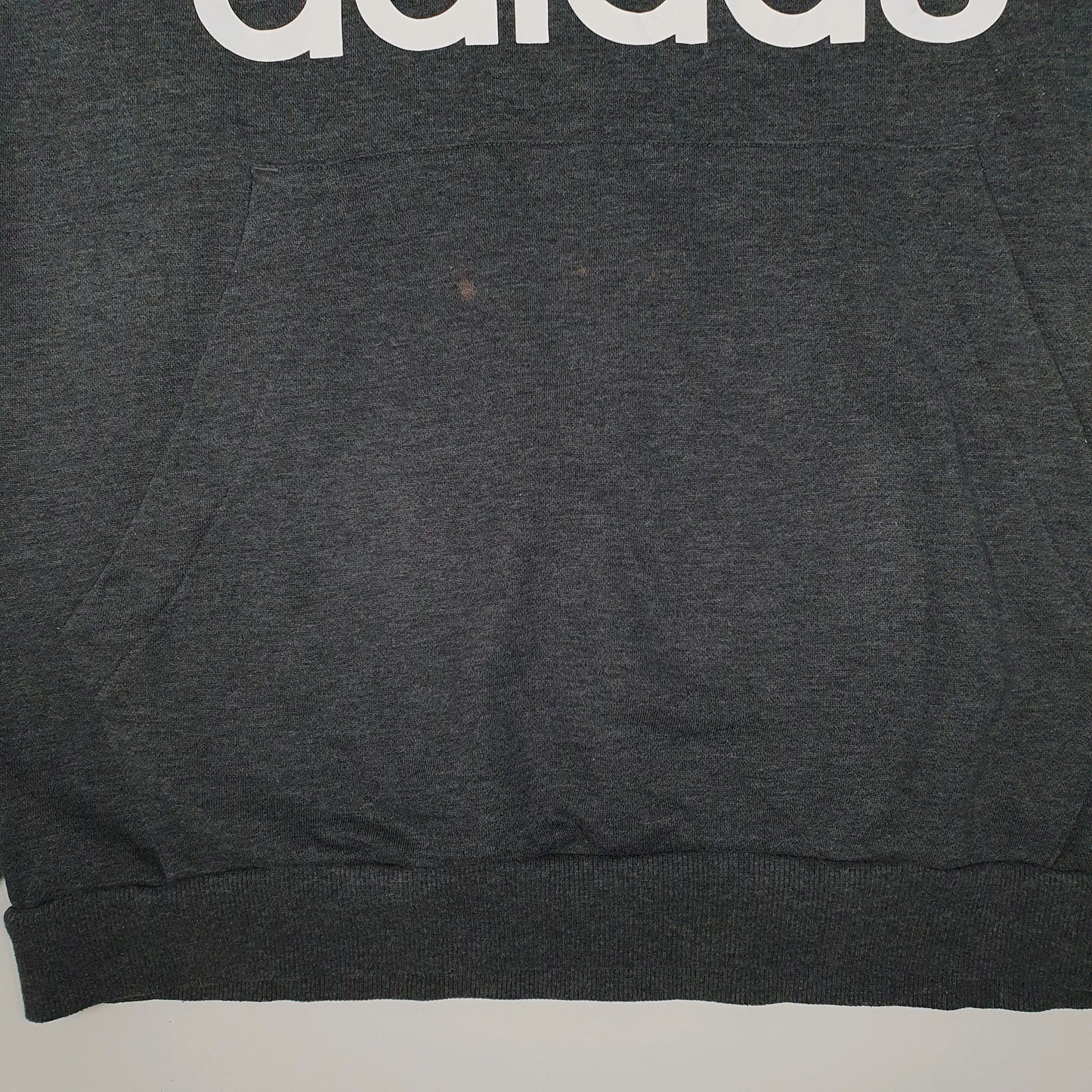 Mens Grey Adidas  Hoodie Jumper