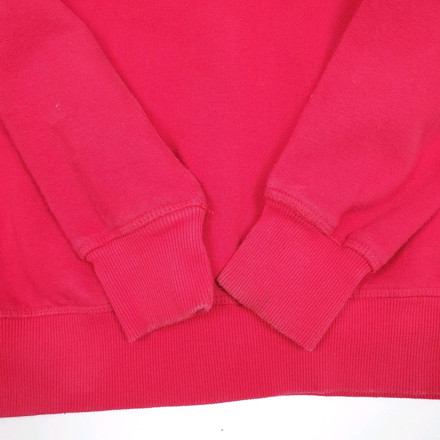 Womens Red Levis Hoodie Full Zip Jumper