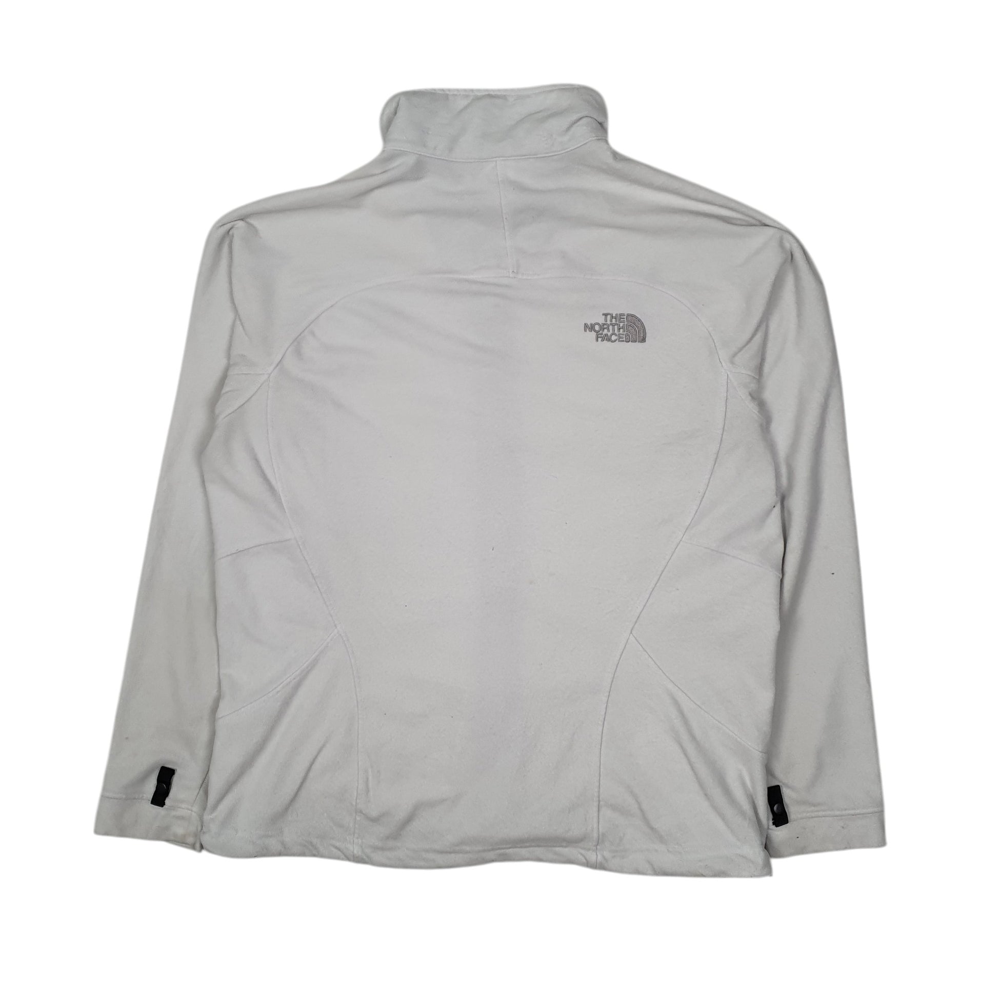 Womens White The North Face  Full Zip Jumper