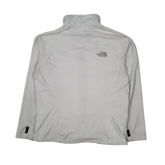 Womens White The North Face  Full Zip Jumper