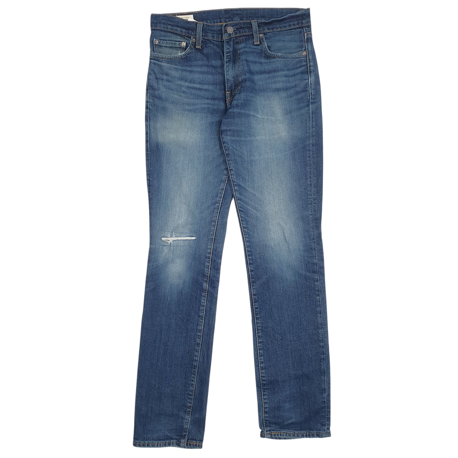 Mens Blue Levis Distressed 511 JeansW30 L32