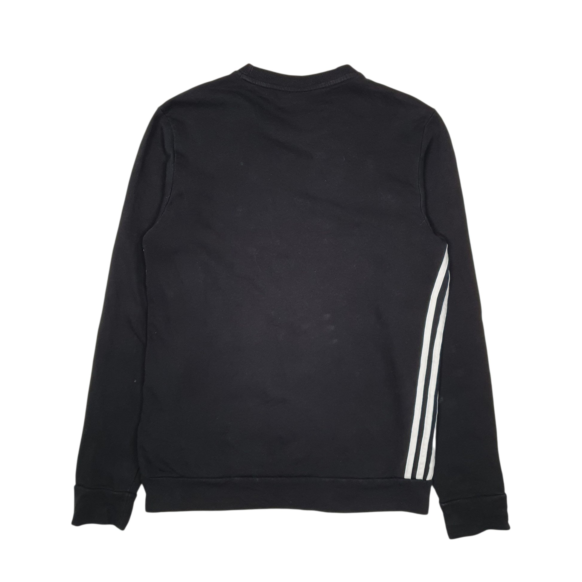 Mens Black Adidas  Crewneck Jumper