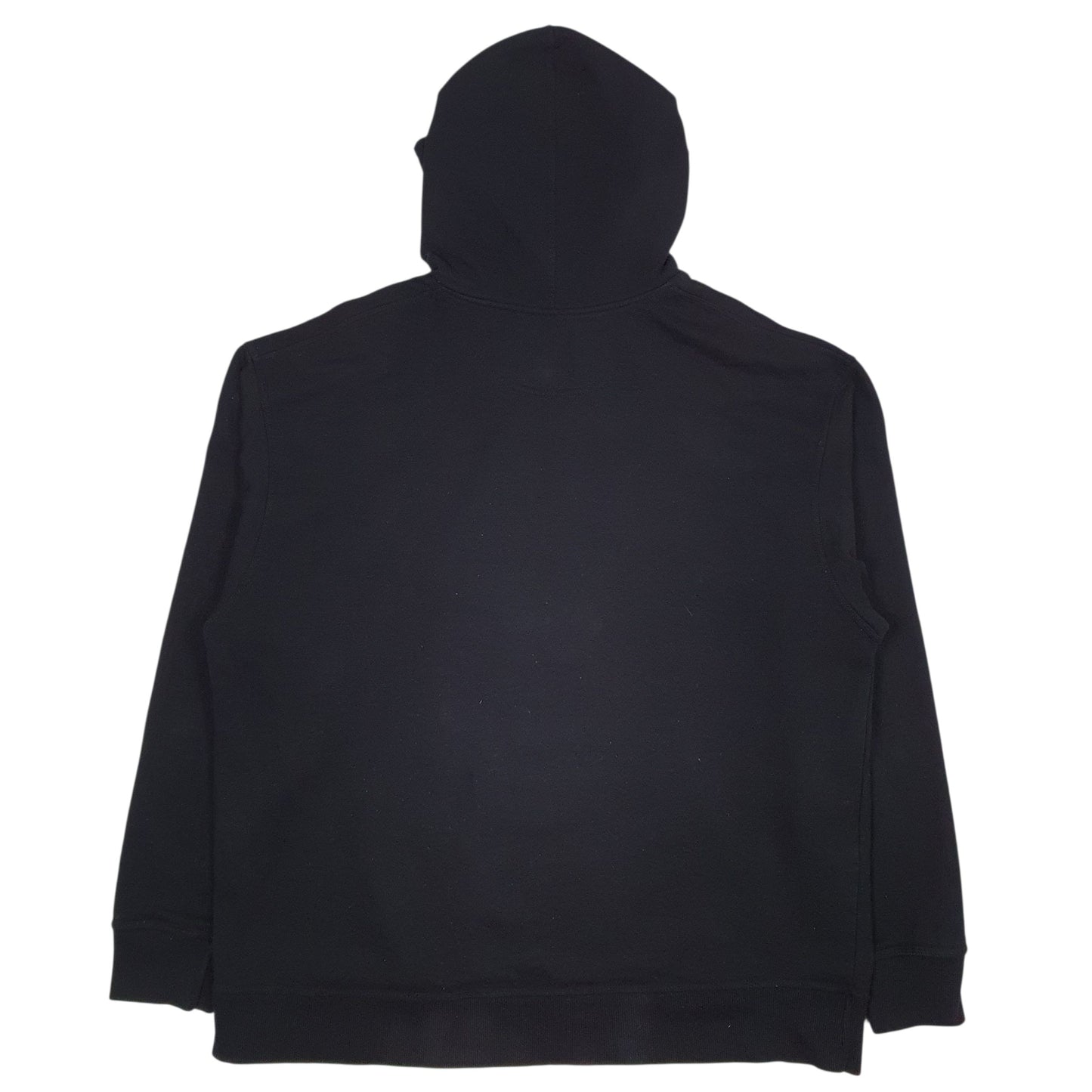 Mens Black Champion Spellout Hoodie Jumper