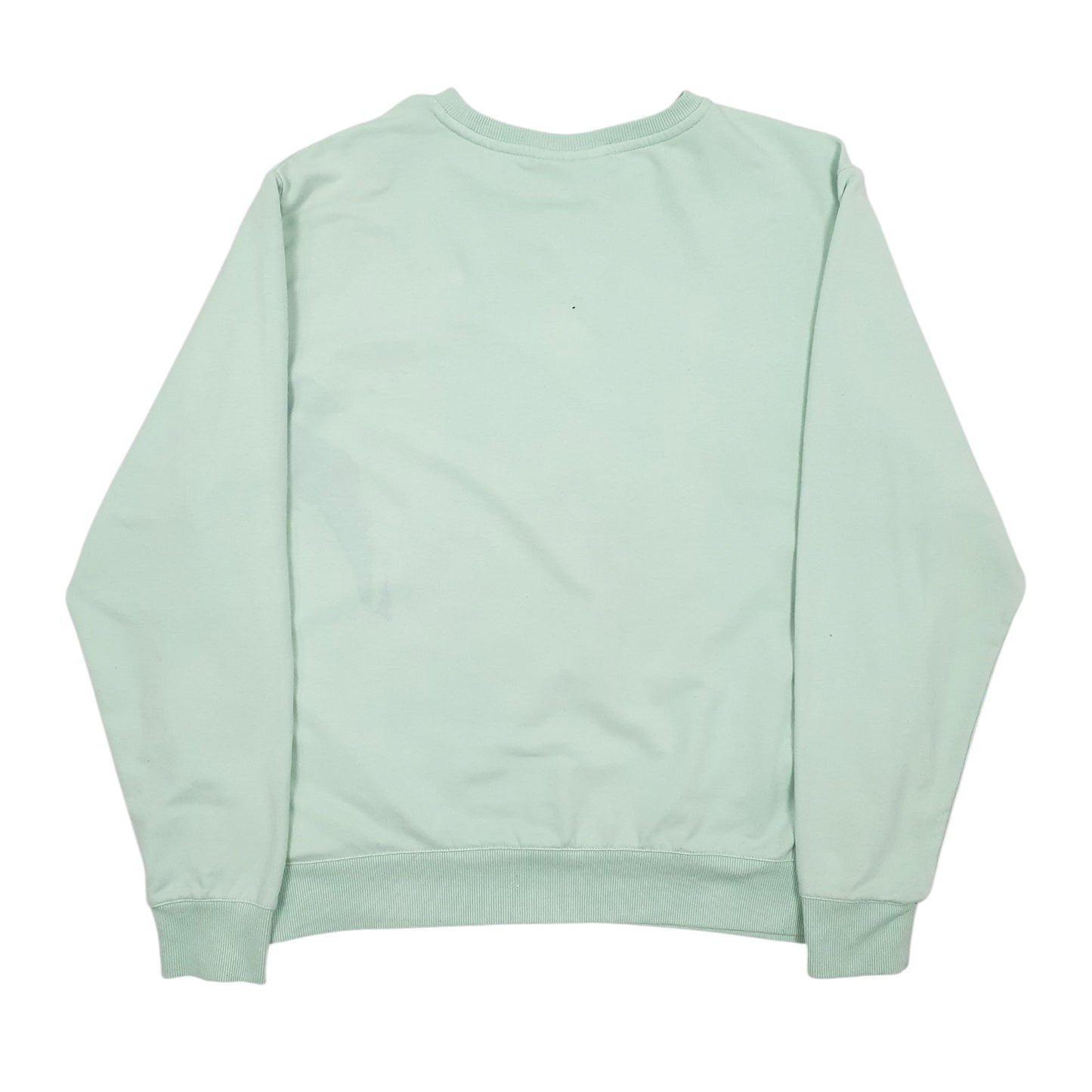 Womens Green Fila  Crewneck Jumper