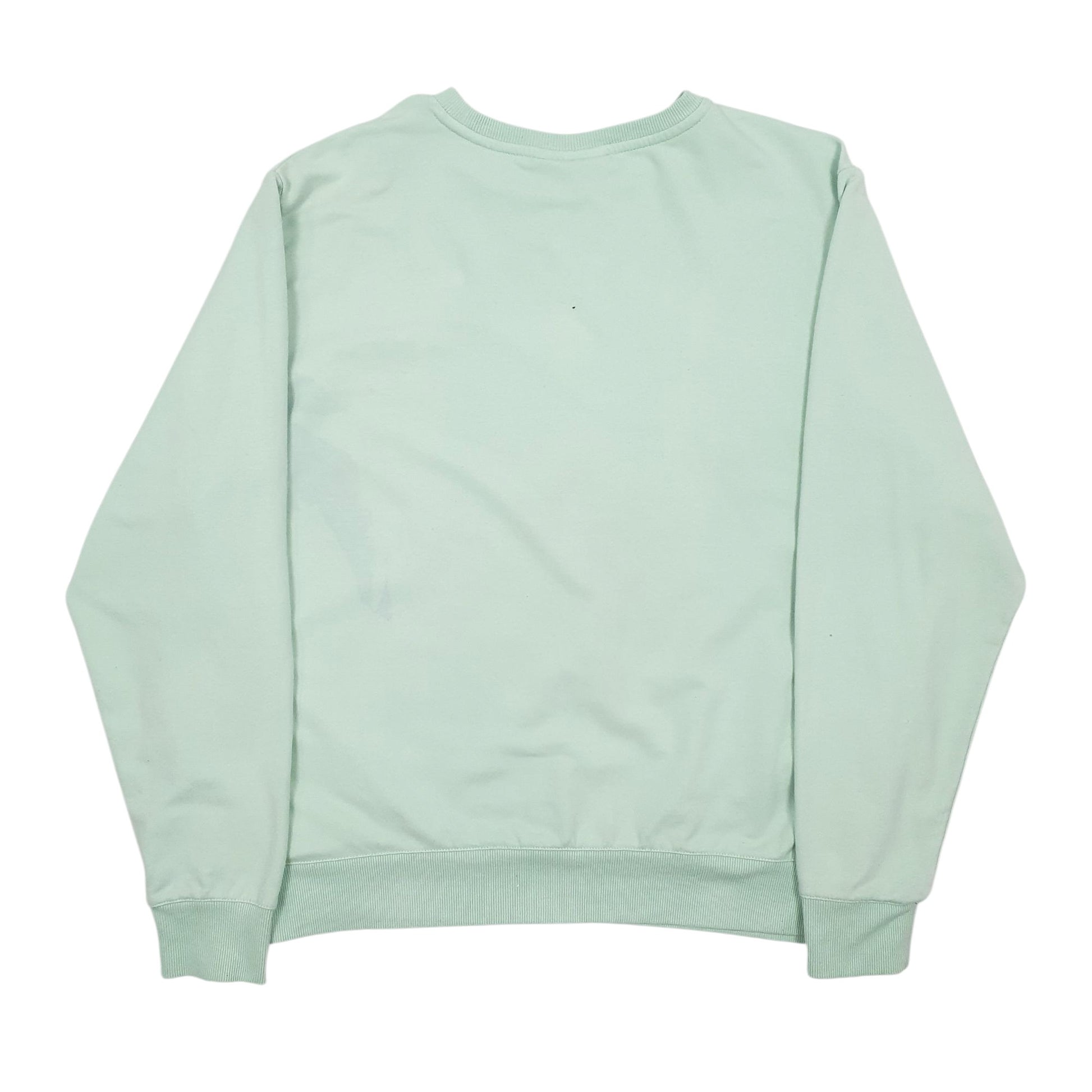Womens Green Fila  Crewneck Jumper