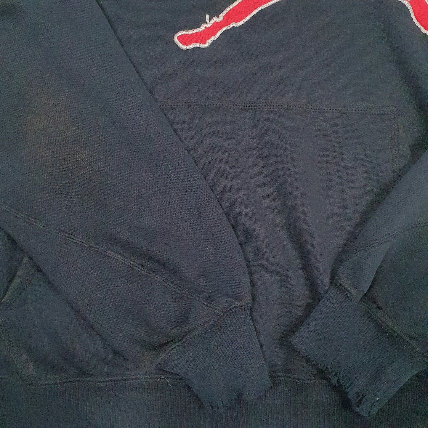 Mens Black Nike Air Jordans Hoodie Jumper