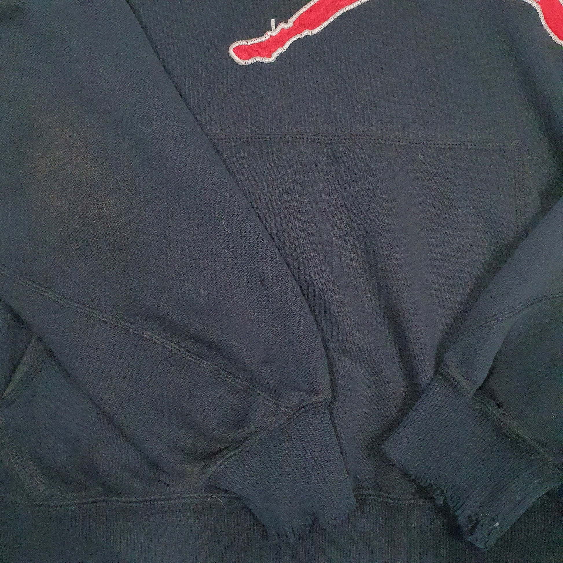 Mens Black Nike Air Jordans Hoodie Jumper