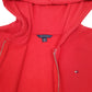 Womens Red Tommy Hilfiger  Full Zip Jumper