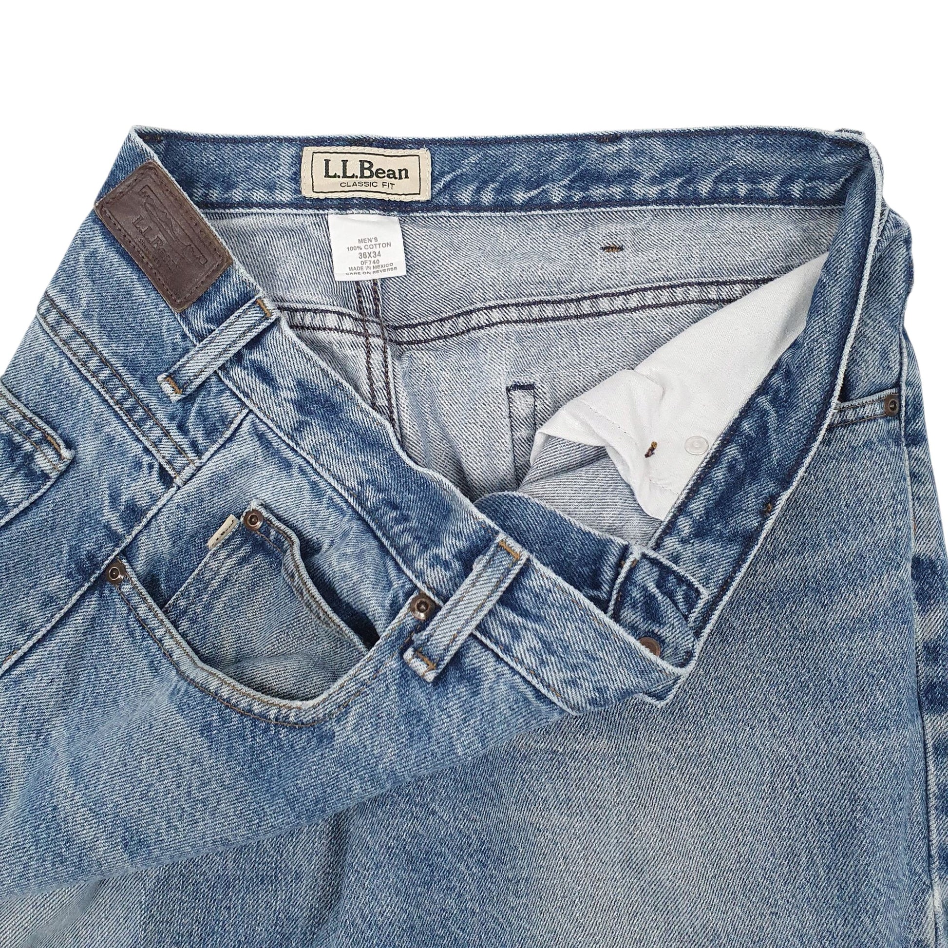 Mens Blue L.L.Bean   Jeans