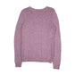 Womens Pink Tommy Hilfiger Cable Knit Crewneck Jumper