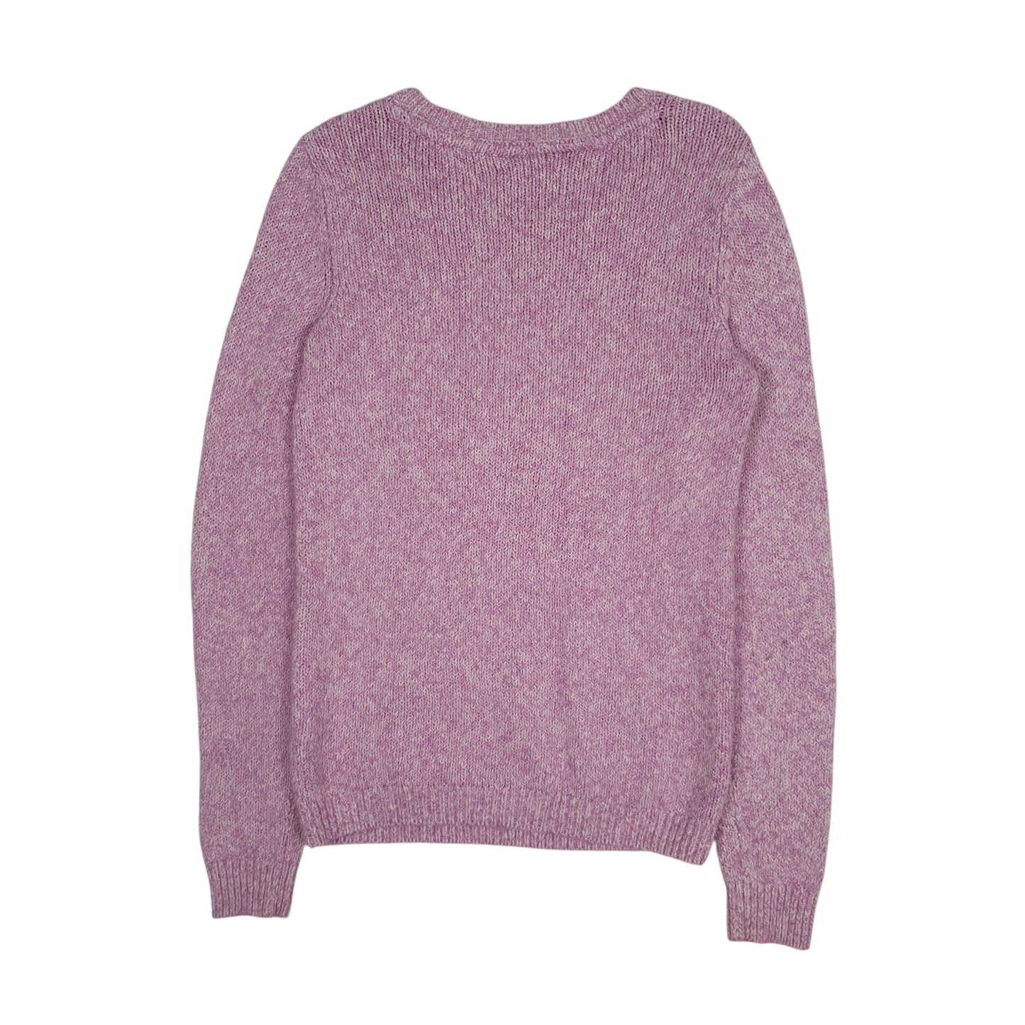 Womens Pink Tommy Hilfiger Cable Knit Crewneck Jumper