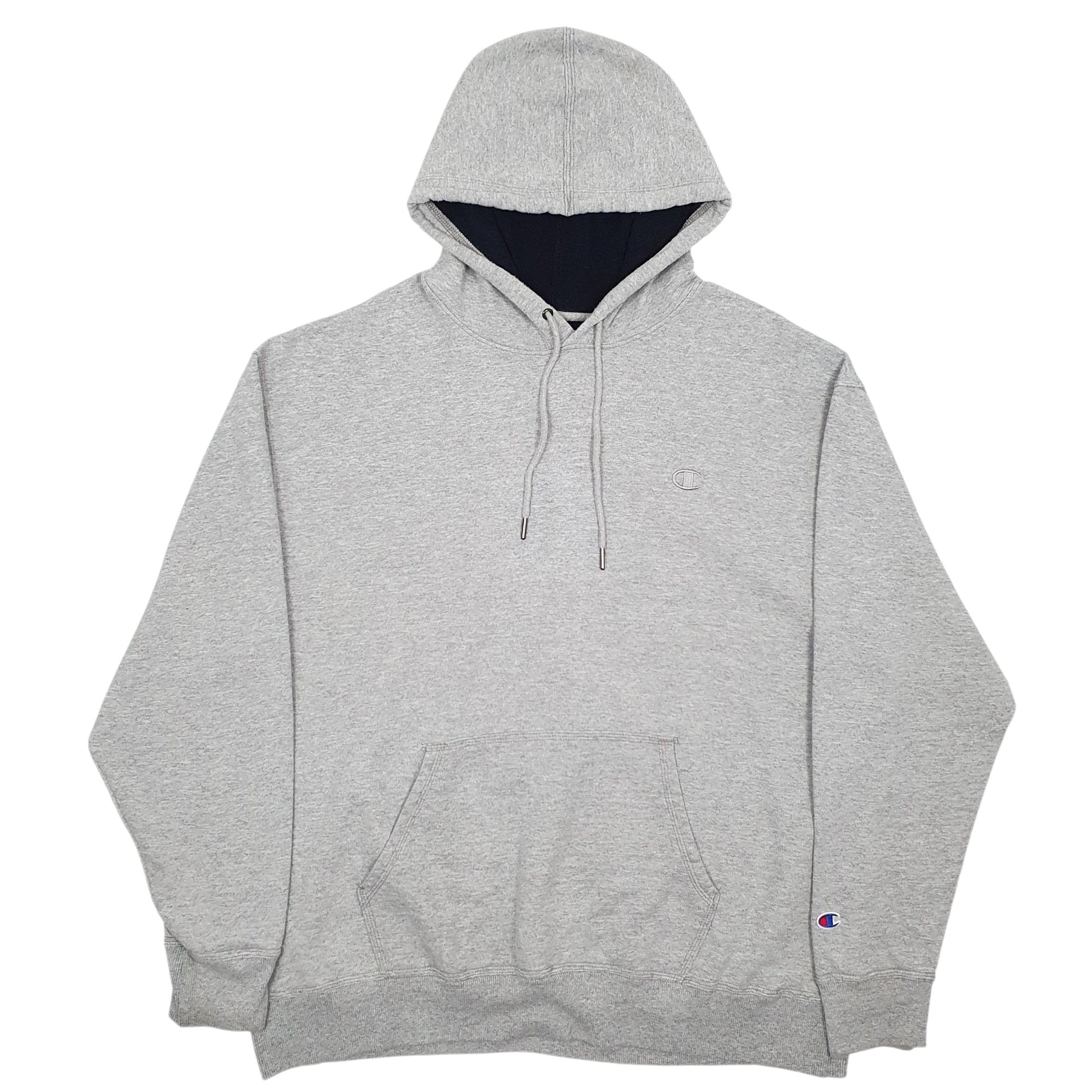 Mens Grey Champion  Hoodie Jumper