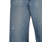 Mens Blue Levis  Full Zip Jeans