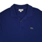 Mens Blue Lacoste   Polo Shirt