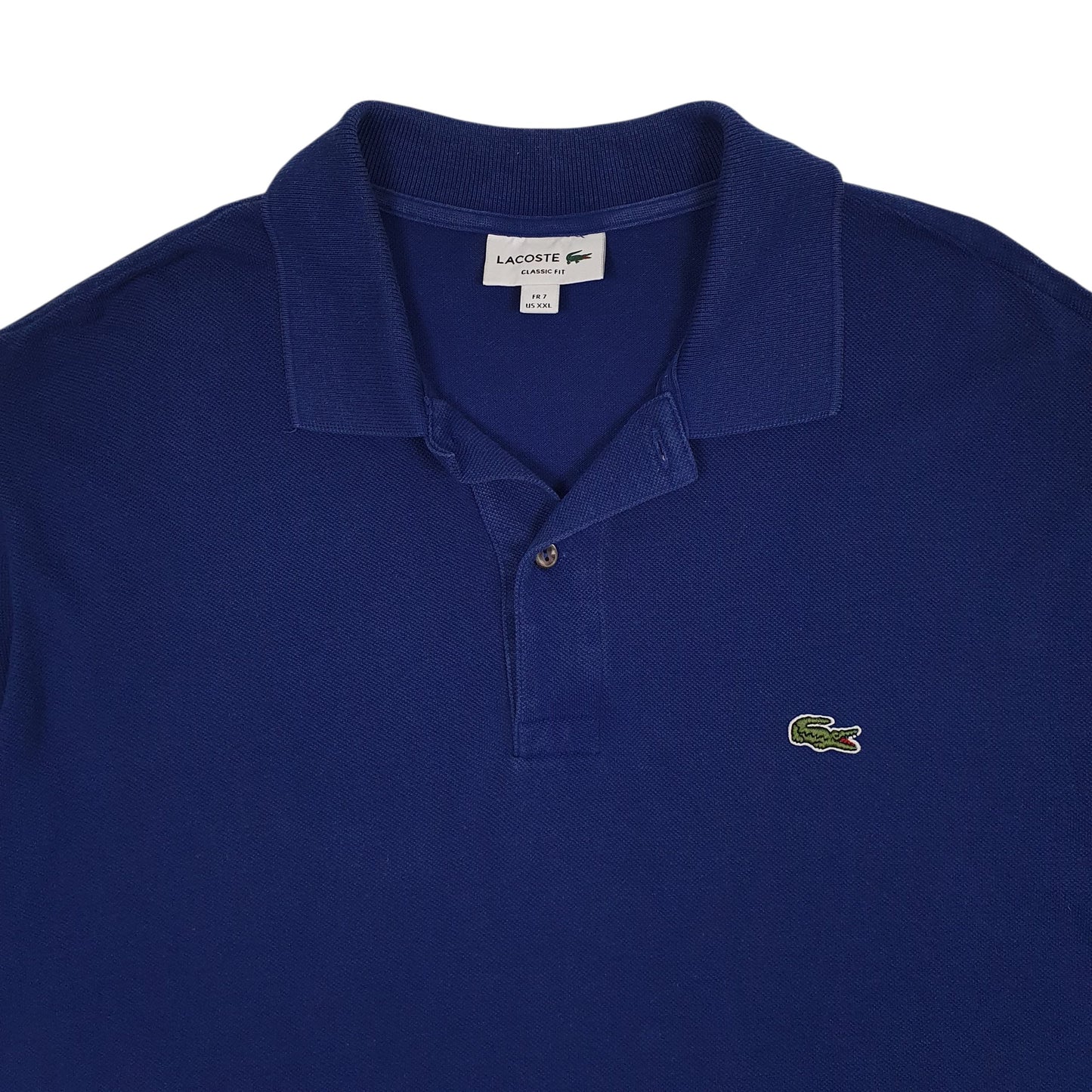 Mens Blue Lacoste   Polo Shirt
