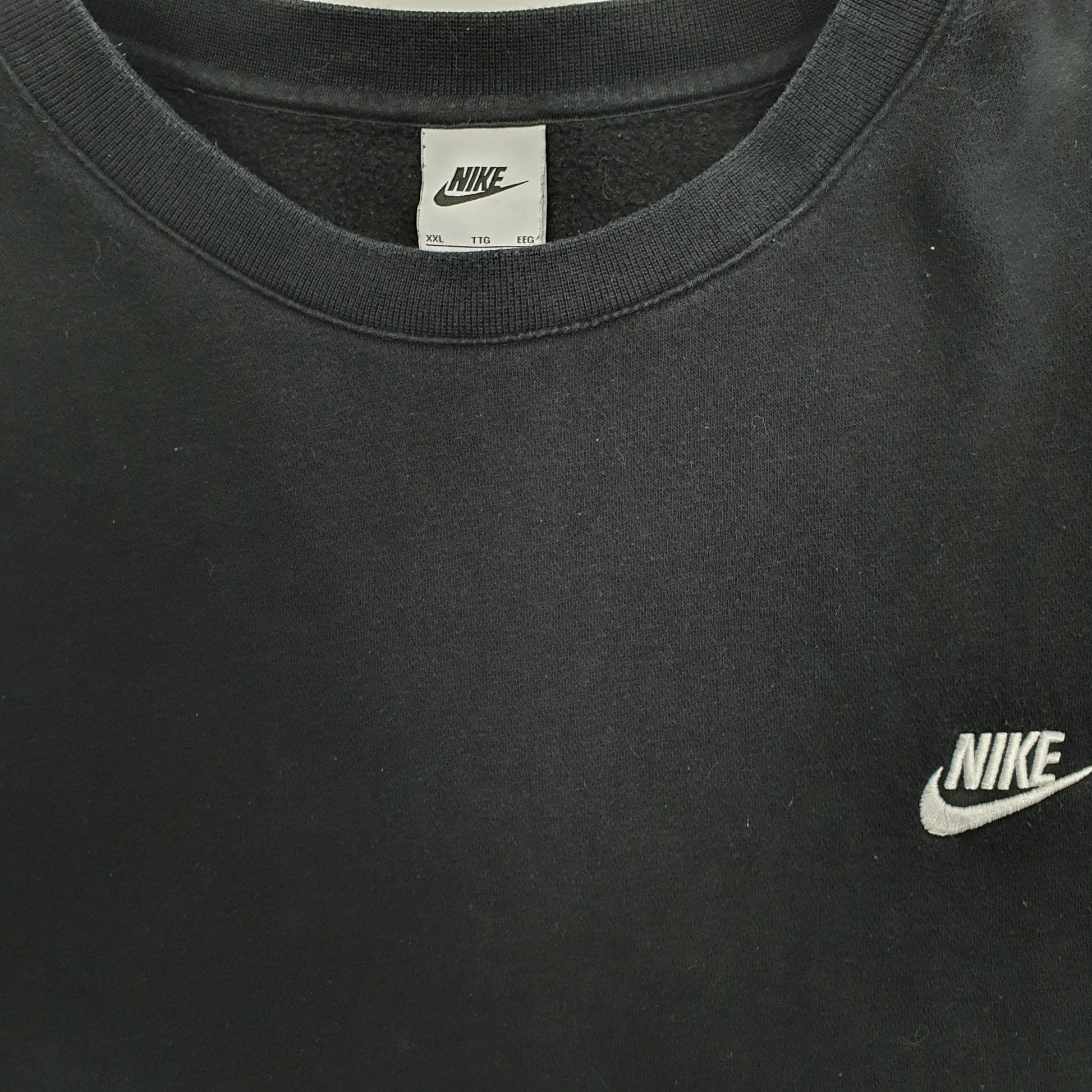 Mens Black Nike  Crewneck Jumper