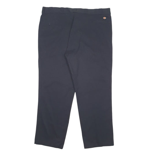 Mens Black Dickies   Trousers