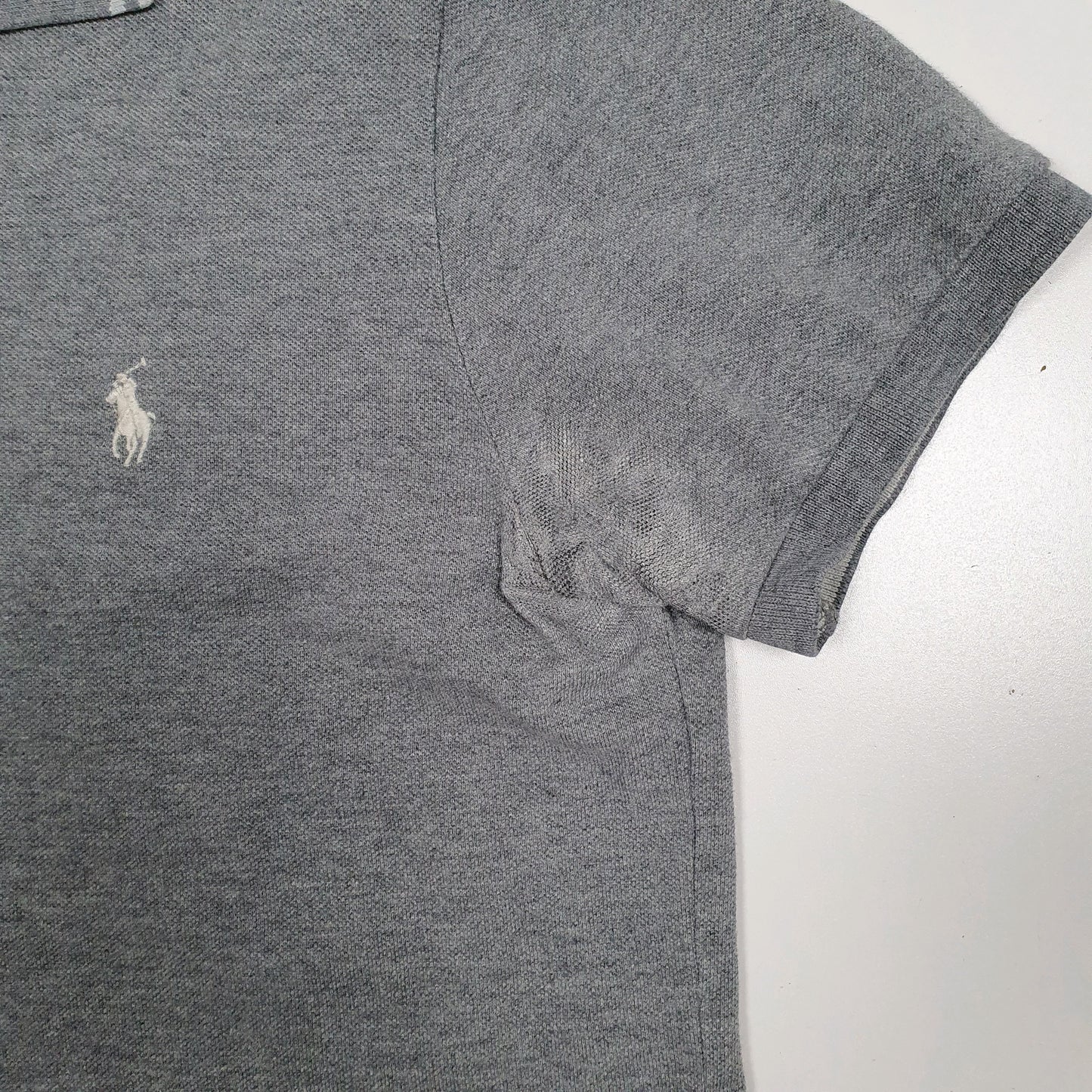 Mens Grey Polo Ralph Lauren   Polo Shirt