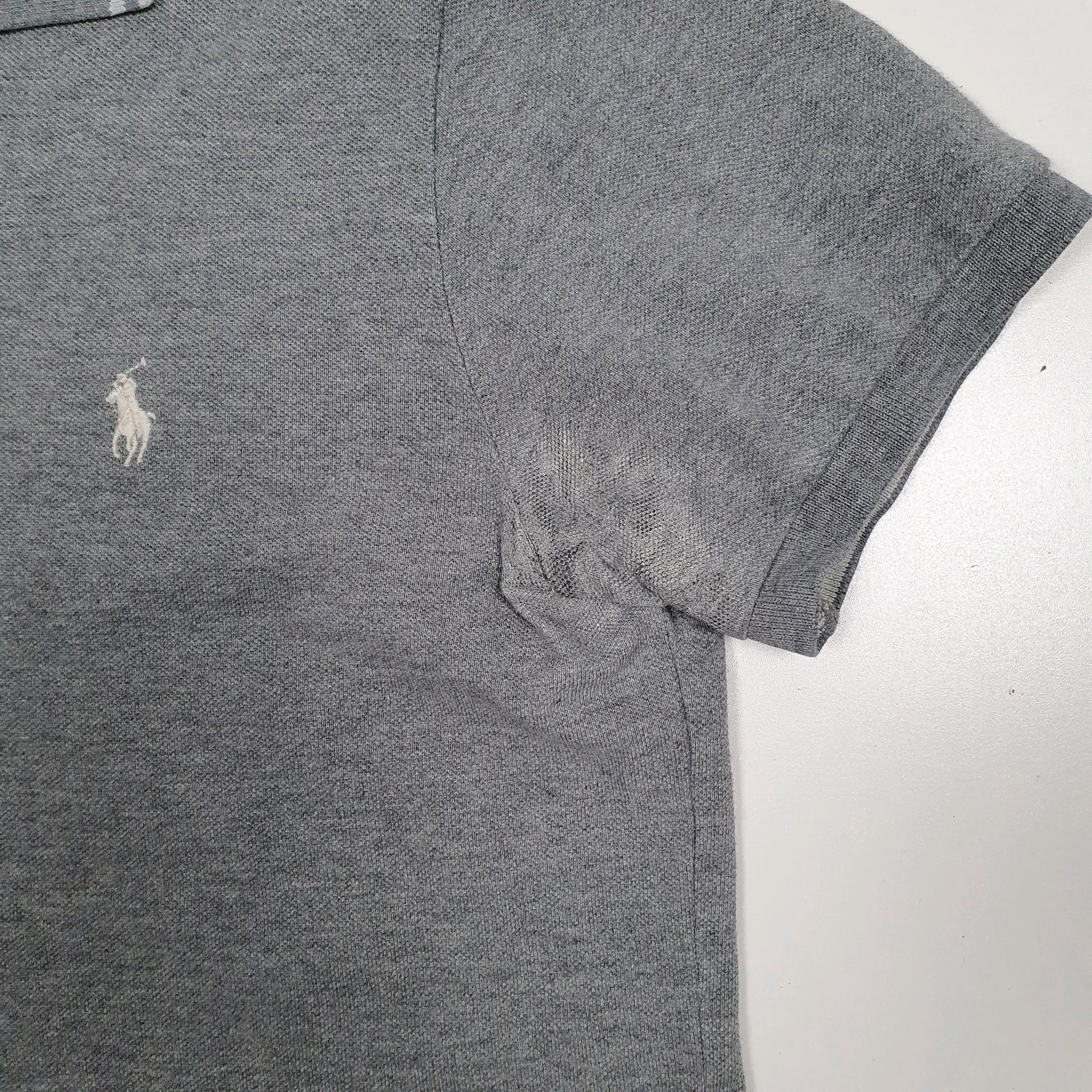 Mens Grey Polo Ralph Lauren   Polo Shirt