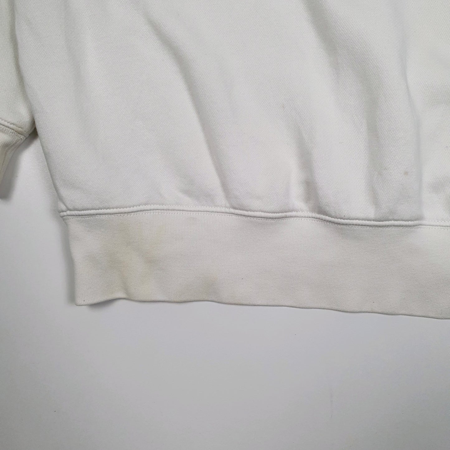 Womens White Nike Baggy Loose Hoodie Jumper