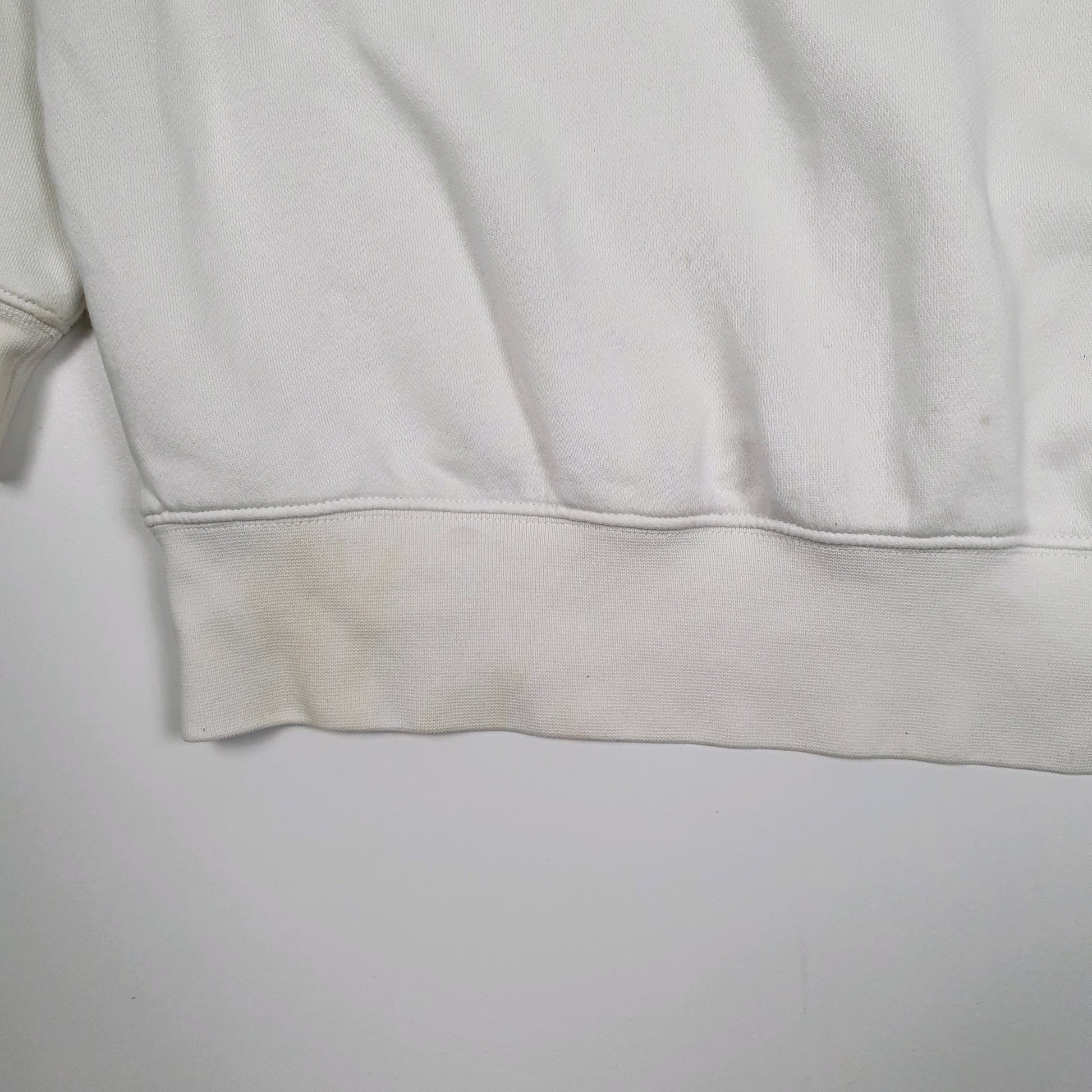 Womens White Nike Baggy Loose Hoodie Jumper