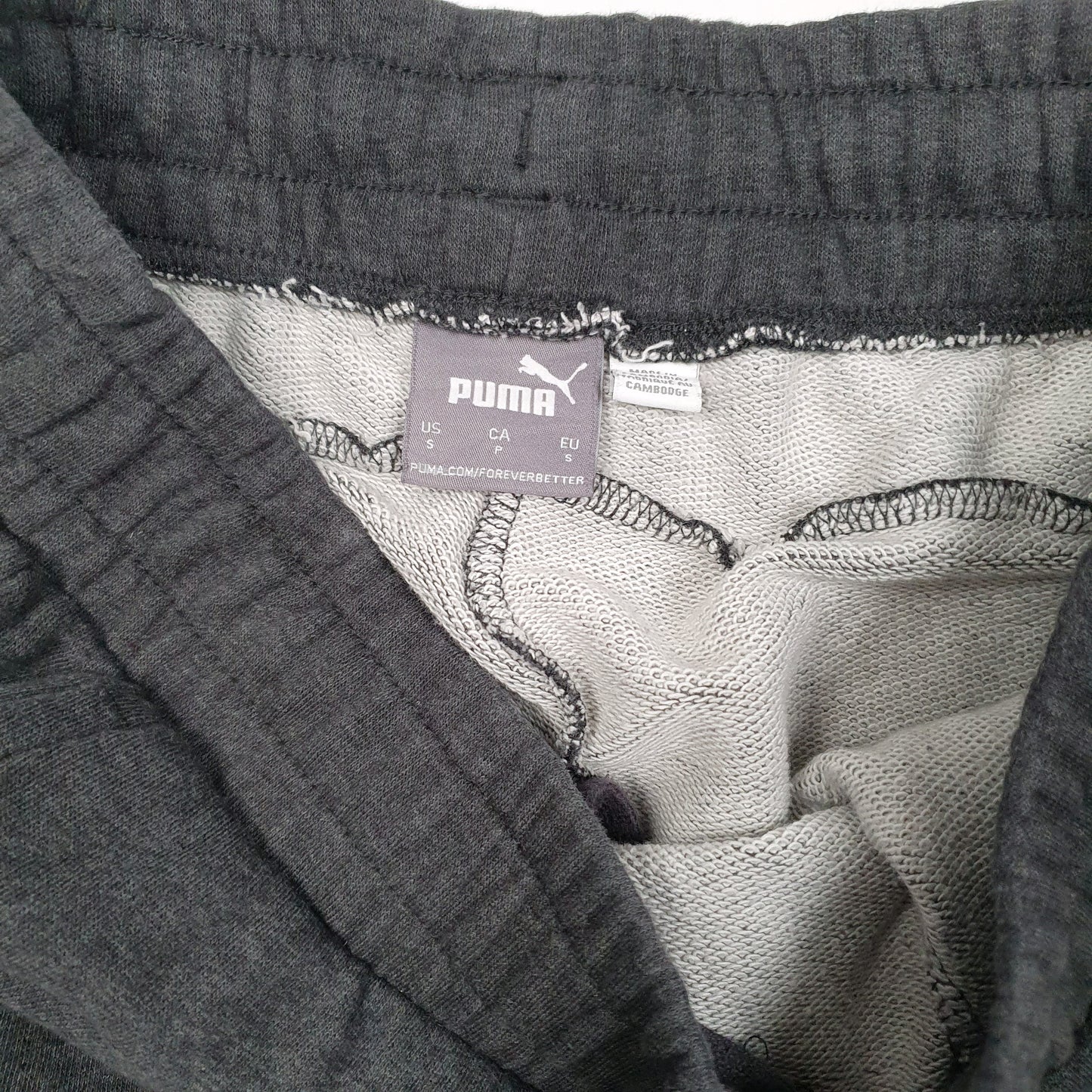 Mens Grey Puma   Trousers
