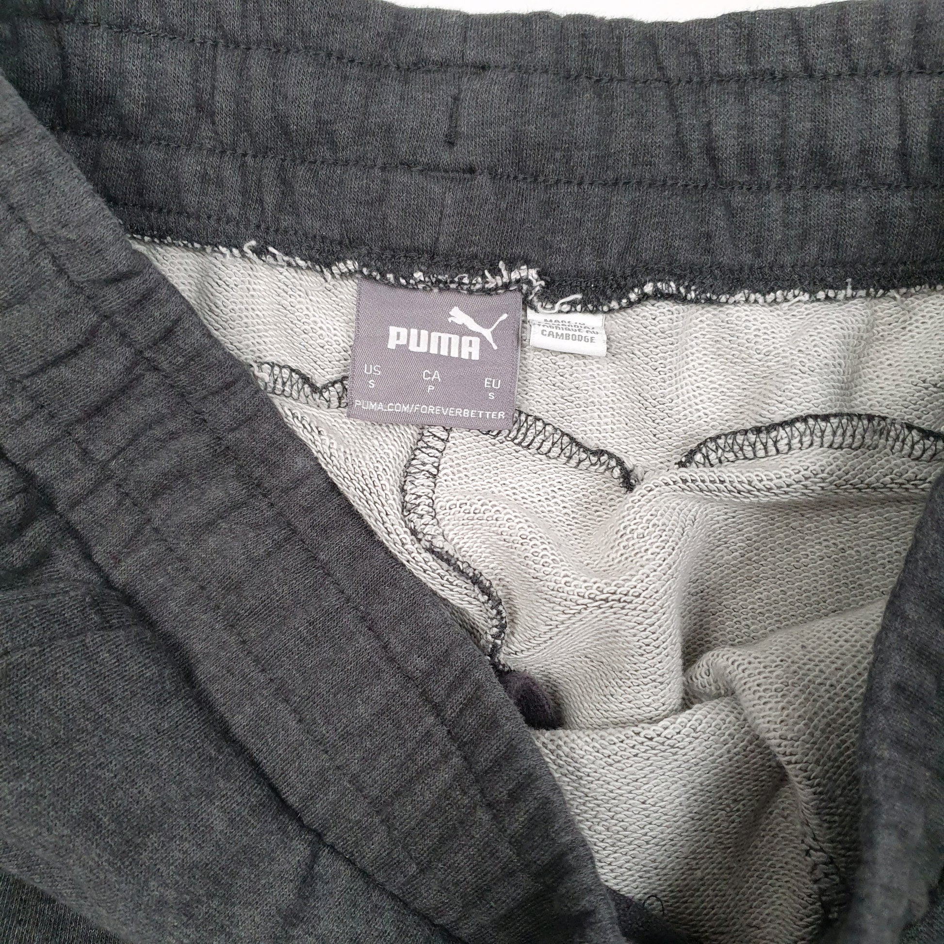 Mens Grey Puma   Trousers