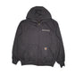 Mens Grey Carhartt Hoodie Full Zip Jumper