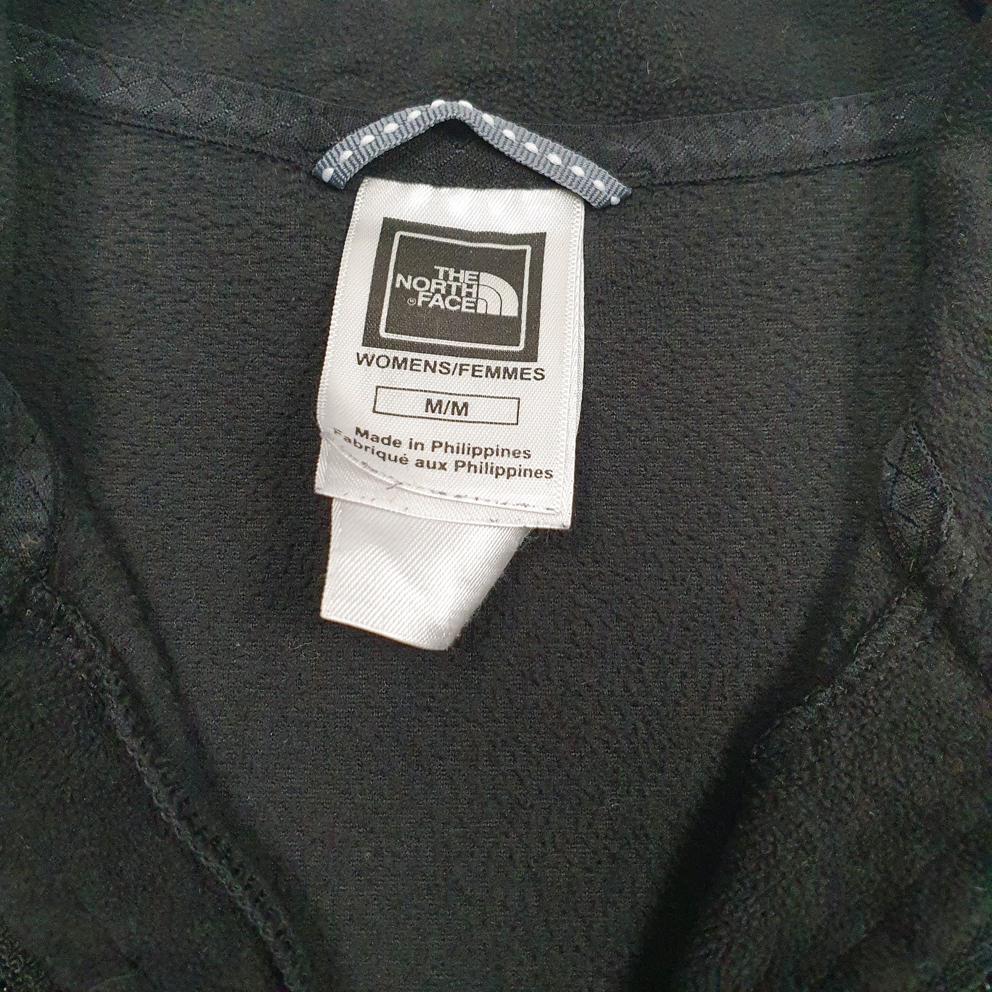 Womens Black The North Face TKA 100 Quarter Zip Jumper