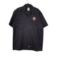 Mens Black Dickies Cider Riot Short Sleeve Shirt