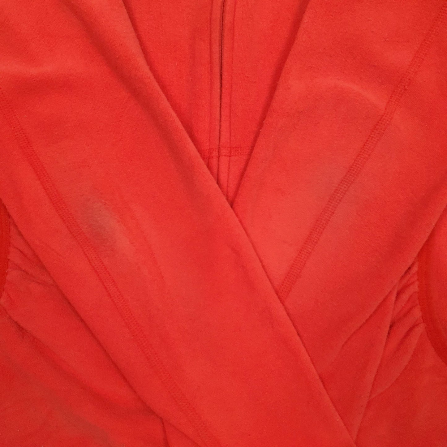 Womens Orange The North Face Polartec Full Zip Jumper