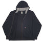 Mens Black Dickies  Full Zip Jumper
