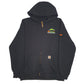 Mens Black Carhartt  Full Zip Jumper