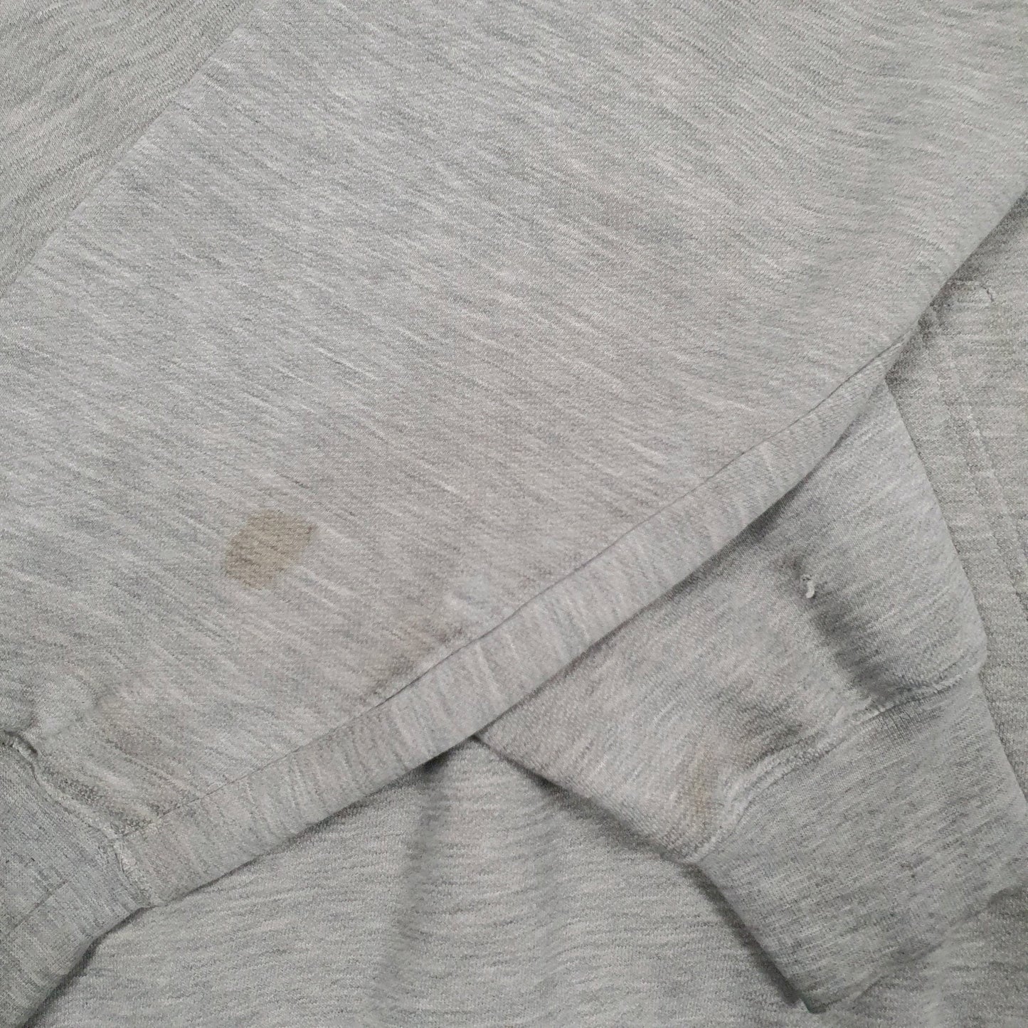 Mens Grey Adidas Baggy Softball Hoodie Jumper