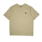 Mens Yellow Carhartt  Short Sleeve T Shirt